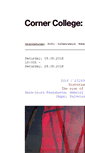 Mobile Screenshot of corner-college.com